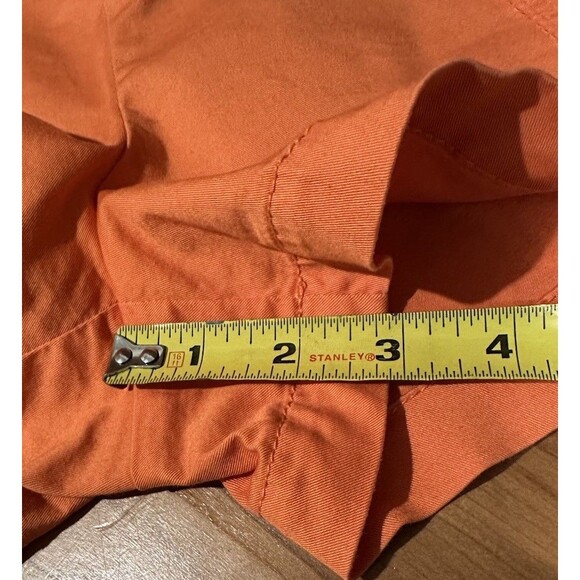 Trina Turk Orange Hot Mini Shorts Size 4 Summer Vacation Resort Beach - Picture 8 of 9